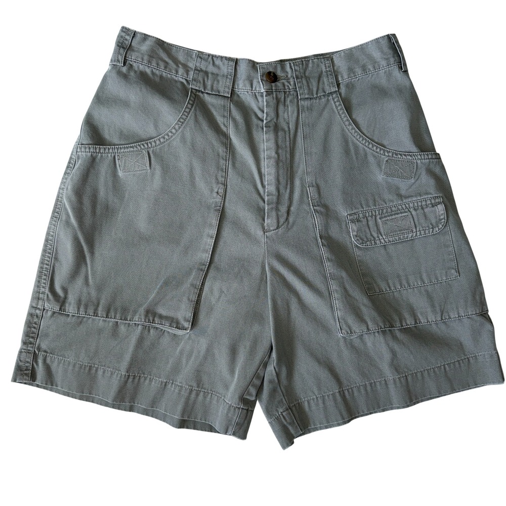 Eddie Bauer Legend Darrington Trail Shorts Women's Size 6 Cargo Pockets Khaki